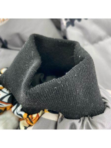 ICECREAM 虎柄 リバーシブルダウンジャケット L ブラック