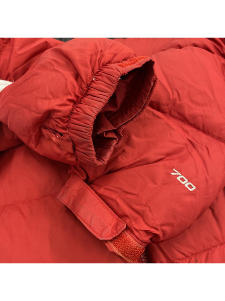 THE NORTH FACE NUPTSE DOWN JACKET レッド SIZE:M