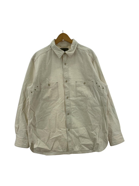 Nigel Cabourn NEW MEDICAL SHIRT ホワイト