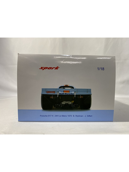 1/18スケールカー Spark ポルシェ 917 K 24H ルマン1970