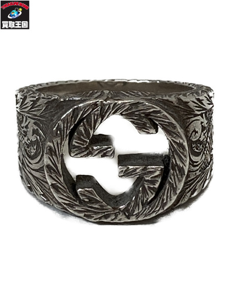 アクセサリー GUCCI インターロッキング アラベスク リング