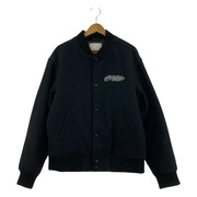 Supreme 19AW delta logo varsity jacket BLK M