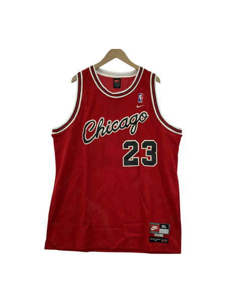 NIKE 90s マイケルジョーダン CHICAGO BULLS ゲームシャツ(XL)