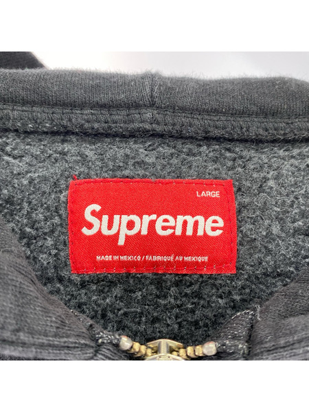Supreme Small Box Zip Up Hooded Sweatshirt L 黒