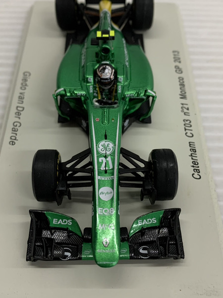 Spark 1/43 ケータハム CT03 No.21 モナコGP 2013