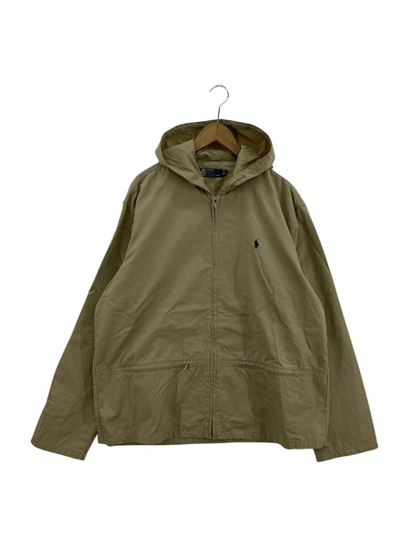 POLO RALPH LAUREN ririジップ デッキパーカー型 フーデットジャケット L