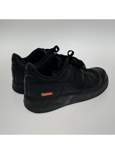 Supreme×NIKE AIR FORCE 1 黒 26.0cm