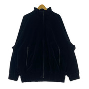 graphpaper ジャケット 24AW Compact Velour Track Jacket ブラック
