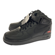 Supreme×Nike Air Force 1 Mid Black FW24 (28.0)