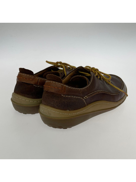 Clarks シューズ レザー/茶/26.0cm