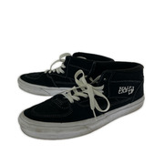 VANS スニーカー HALF CABSKATE  BLACK WHITE 26.5cm