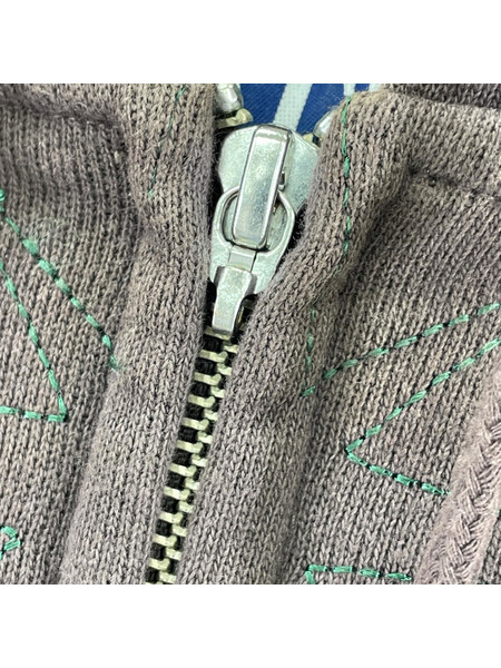 BoTT パーカー(ジップアップ) Sparkle Stitch Zip Hoodie L ブラウン