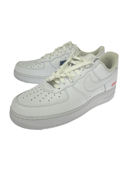 NIKE×Supreme AIR FORCE 1 (26.5) 白