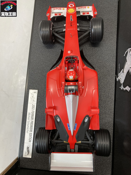 1/18スケールカー 1/18 ホットウィール　フェラーリ　2002 プレミアムエディション