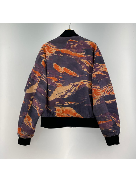 STUSSY ジャケット ×Lucien Smith Tigris Canvas Bomber (L)
