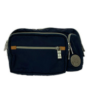 Orobianco ショルダーバッグ ナイロン レザー ブルー