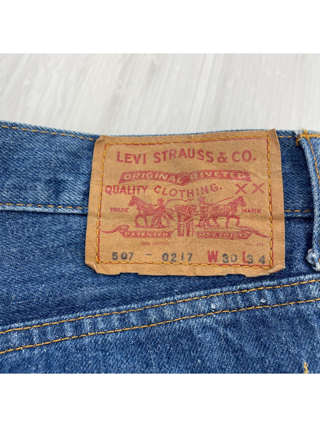 Levi's/裏刻350 507-0217 ブーツカットデニムパンツ/W30L34[値下]