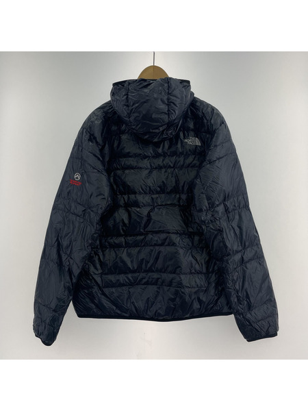 THE NORTH FACE LIGHT HEAT HOODIE ダウンジャケット ネイビー XL