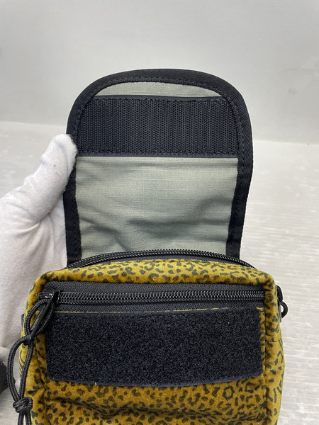 Supreme 25AW Velvet Mini Pouch Tan ミニポーチ 黄