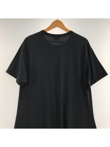 COMME des GARCONS HOMME PLUS メッシュロングSSTシャツ S ブラック