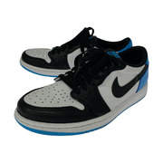 NIKE スニーカー AIR JORDAN 1 RETRO OG ブルー×ブラック（25cm）