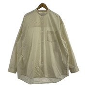 graphpaper 長袖シャツ Fine Wool Tropical Oversize BandCollar