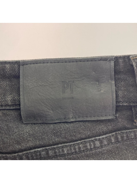 デニム・ジーンズ PT TORINO ブラックデニム(33)