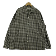 COOTIE Check Weather Cloth O/C Jacket チェック シャツジャケット L
