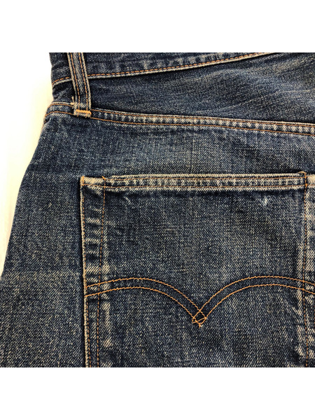 Levi's 501 BIGE カットオフデニム (35)