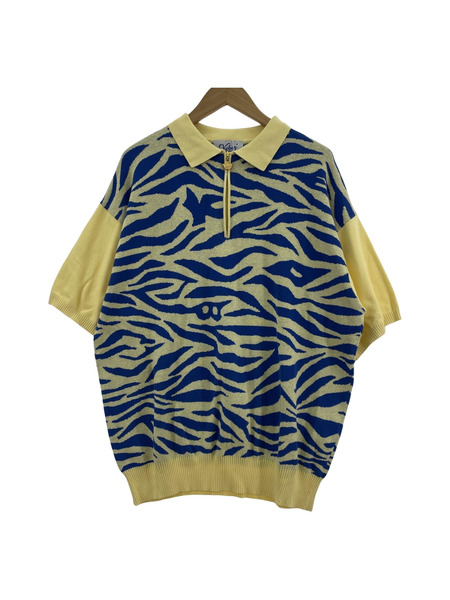 Keboz ZEBRA KNIT S/S POLO/L