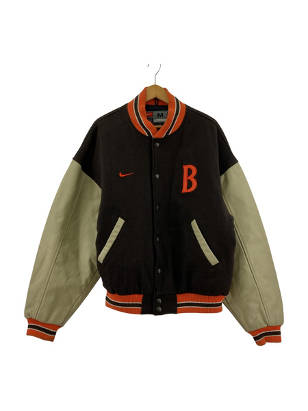 NIKE 00s NFL BROWNS メルトンスタジャン M BRN