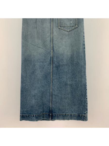 DOUBLE STANDARD CLOTHING スリットデニムスカート