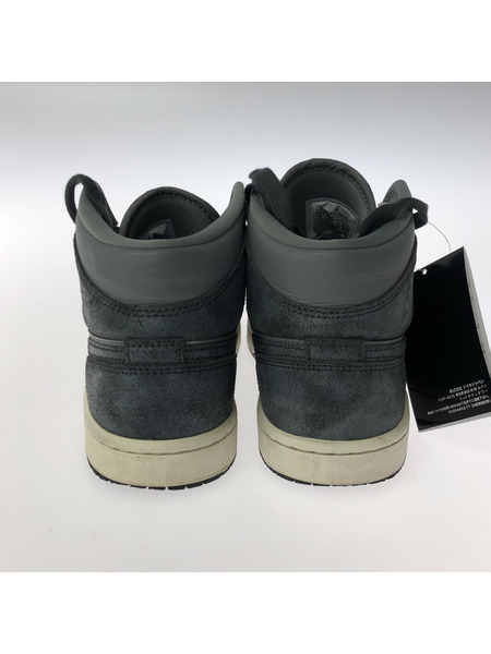 NIKE WMNS Air Jordan 1 Mid SE Smoke Grey (24.0cm)