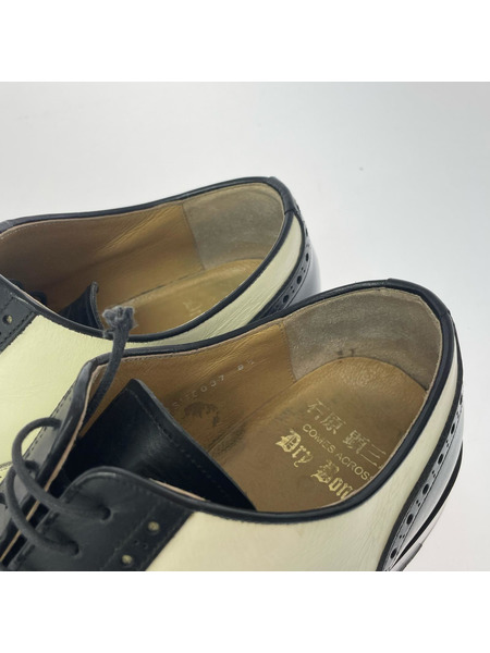 Dry Bones シューズ ×石原顕三郎 クォーターブローグキャップトゥシューズ