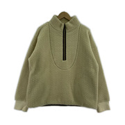 6 roku POファーハーフジップ