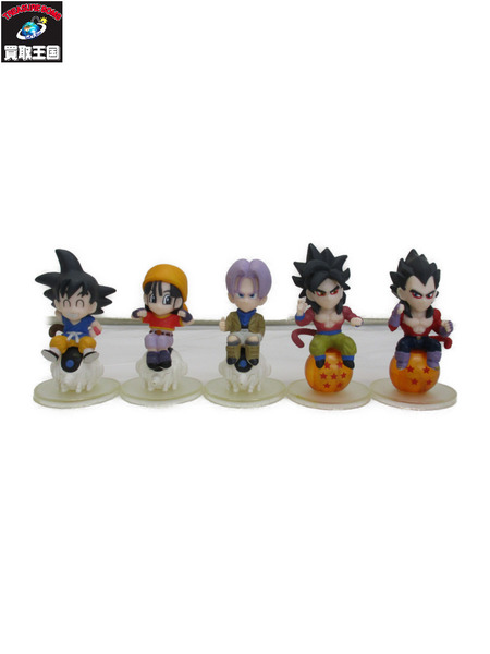 ミニフィギュア ドラゴンボール キャラプッチ　ドラゴンボールGT 超サイヤ人4編 5体セット