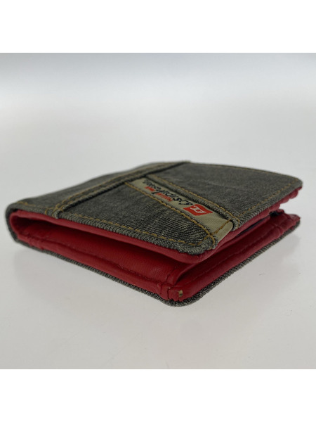 DIESEL コンパクトウォレット デニム財布
