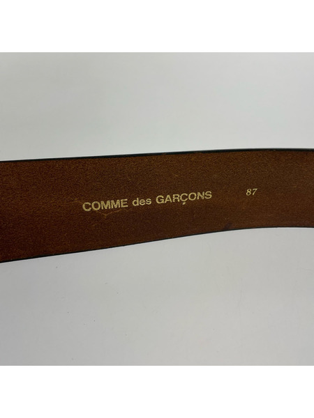 COMME des GARCONS ソノ他 レザーベルト 87