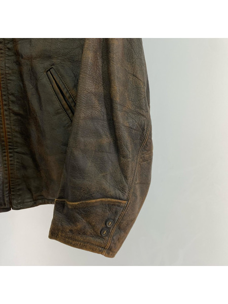 OLD・VINTAGE レザージャケット 40s~ ROUGH-IN Leather Sports Jacket