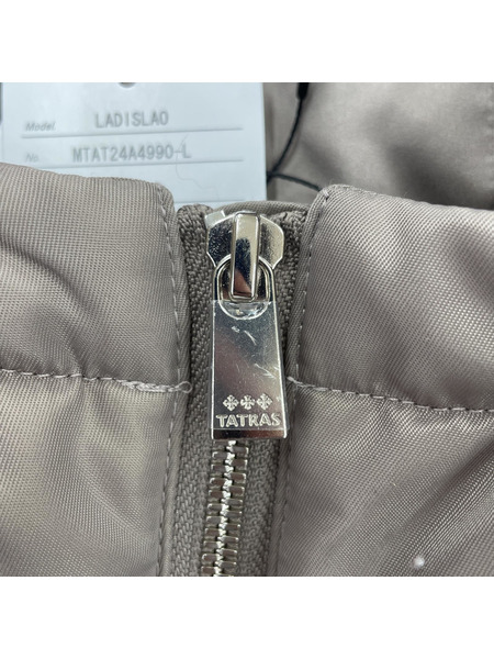 TATRAS 24AW LADISLAO フード付ボアジャケット 03 ベージュ MTAT24A4990-L