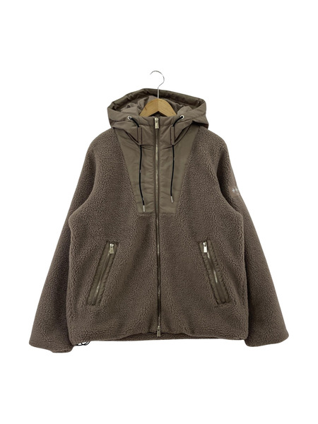 TATRAS 24AW LADISLAO フード付ボアジャケット 03 ベージュ MTAT24A4990-L