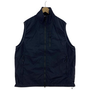 SUMARI NYLON SHELL VEST ベスト ジャケット 紺