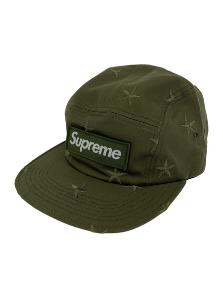 Supreme 13AW Stars Camp Cap オリーブ