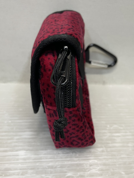 Supreme 25AW Velvet Mini Pouch Red ミニポーチ 赤