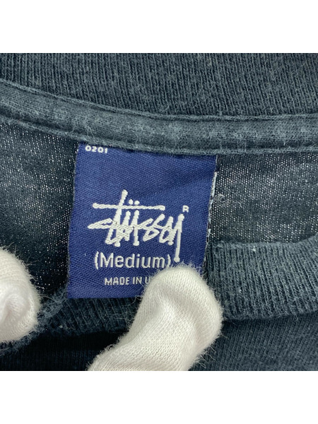 STUSSY 半袖Tシャツ・カットソー kostas sremetis ブラック（M）