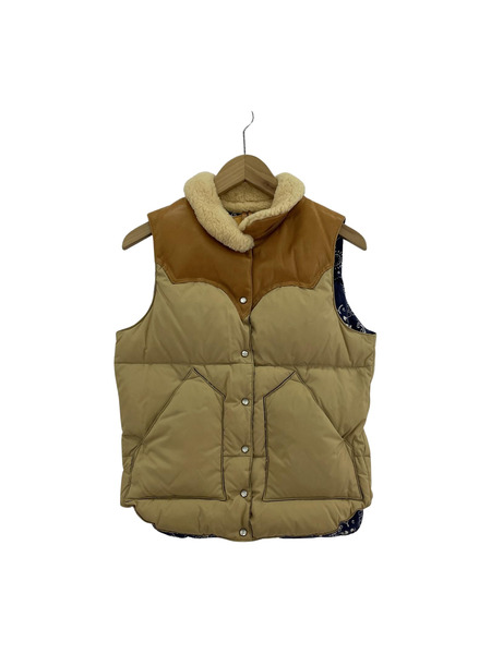 Rocky Mountain FeatherBed ダウンベスト ベージュ