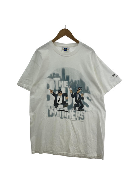 90s the blues brothers tee 白 L