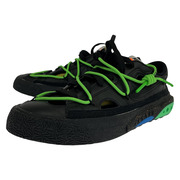 NIKE Off-White  Blazer Low Black and Electro Green