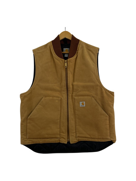 Carhartt/DUCK VEST ARCTIC QUILT LINED/L/BRN