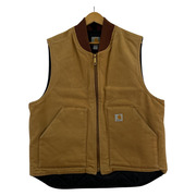 Carhartt/DUCK VEST ARCTIC QUILT LINED/L/BRN